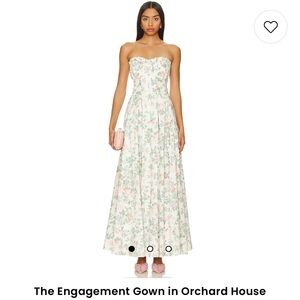 The Engagement Gown in Orchard House